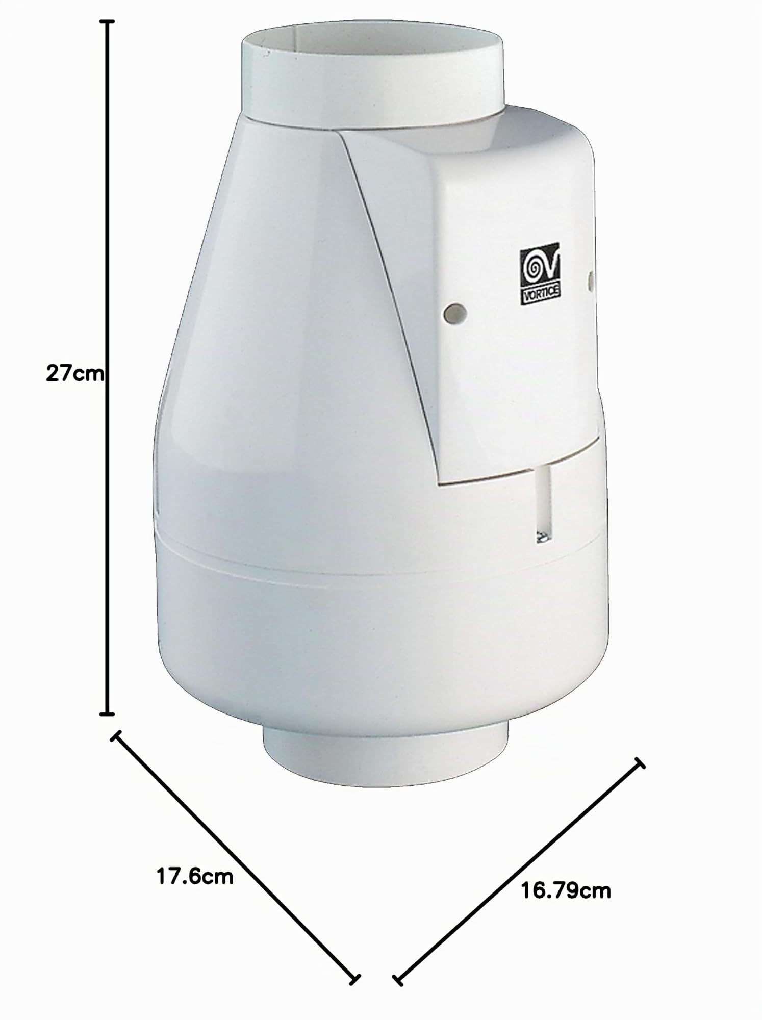 Vortice AXIAL K Blanco Ventilateur Blanc 135 m3/h 41 dB 35 W 220-240 V 50 Hz 17,6 cm