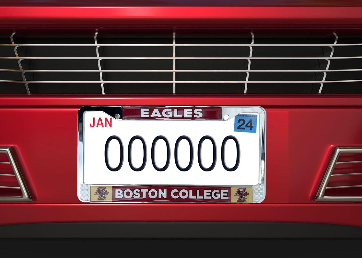Boston College License Plate Frame - College Car Truck Accessory - Image 2