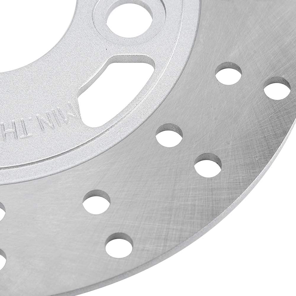Aramox Tarcza hamulcowa motocykla, wirnik hamulca tarczowego motocykla, hamulec motocyklowy ze stopu aluminium Motocykl 3 wzór śrub 155 MM Tarcza hamulcowa do skutera GY6 Motorower Z50 Z50A Z50J DR11