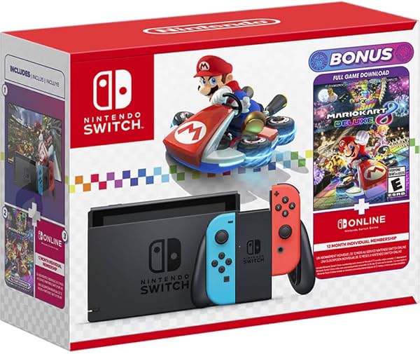 Nintendo Switch™ - Mario Kart™ 8 Deluxe Bundle Clasificación ESRB: Todos | por Nintendo