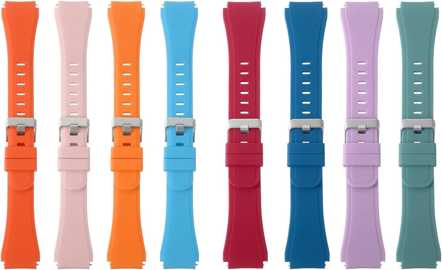 uxcell Rubber Watch Band Waterproof for Smart Watch Strap image 5