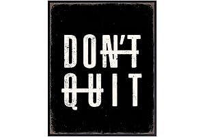 Inspirational Quotes Posters Wall Decor Black - Masculine Motivational Art for Men...