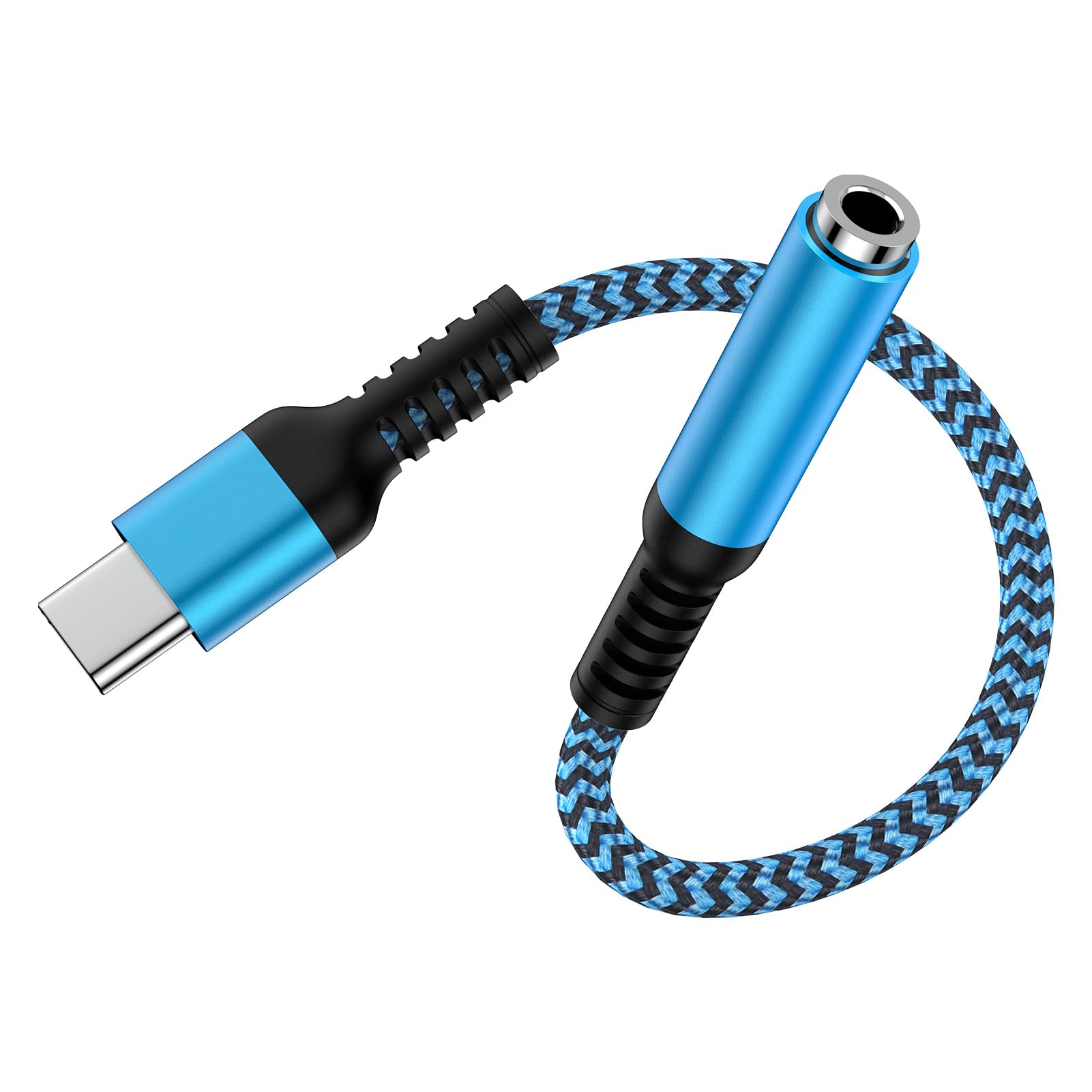 Amazon.co.jp: Haoano タイプc イヤホンジャツク 18cm USB-C 3.5mm 4