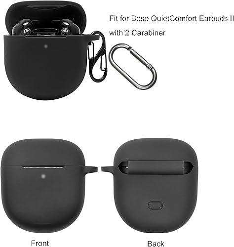 Miniatura 2 de Funda Glow para auriculares Bose QuietComfort II (brilla en la oscuridad), funda de silicona fluorescente para buscador de artículos, soporte