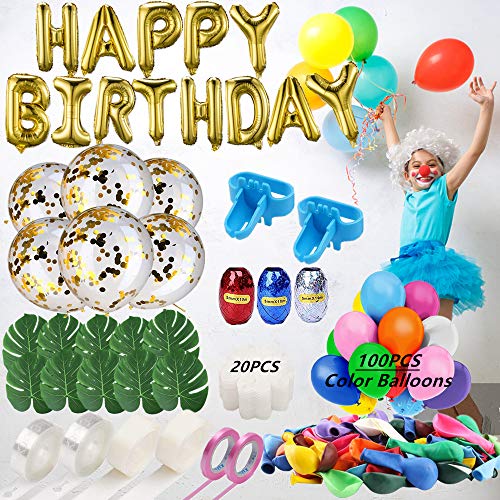 image for ELLECK Balloon Pump, Portable Dual Nozzle Ballon Inflator Pump For Bal