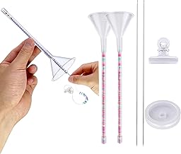 Lapoo 2 Pack Clay Bead Beading Tools Kit- Silicone Beading Funnel Bracelet Making Kit- Beading Needles for 0.24" Clay Beads Jewelry Making, Bracelets, Necklaces (Not Include Clay Beads)