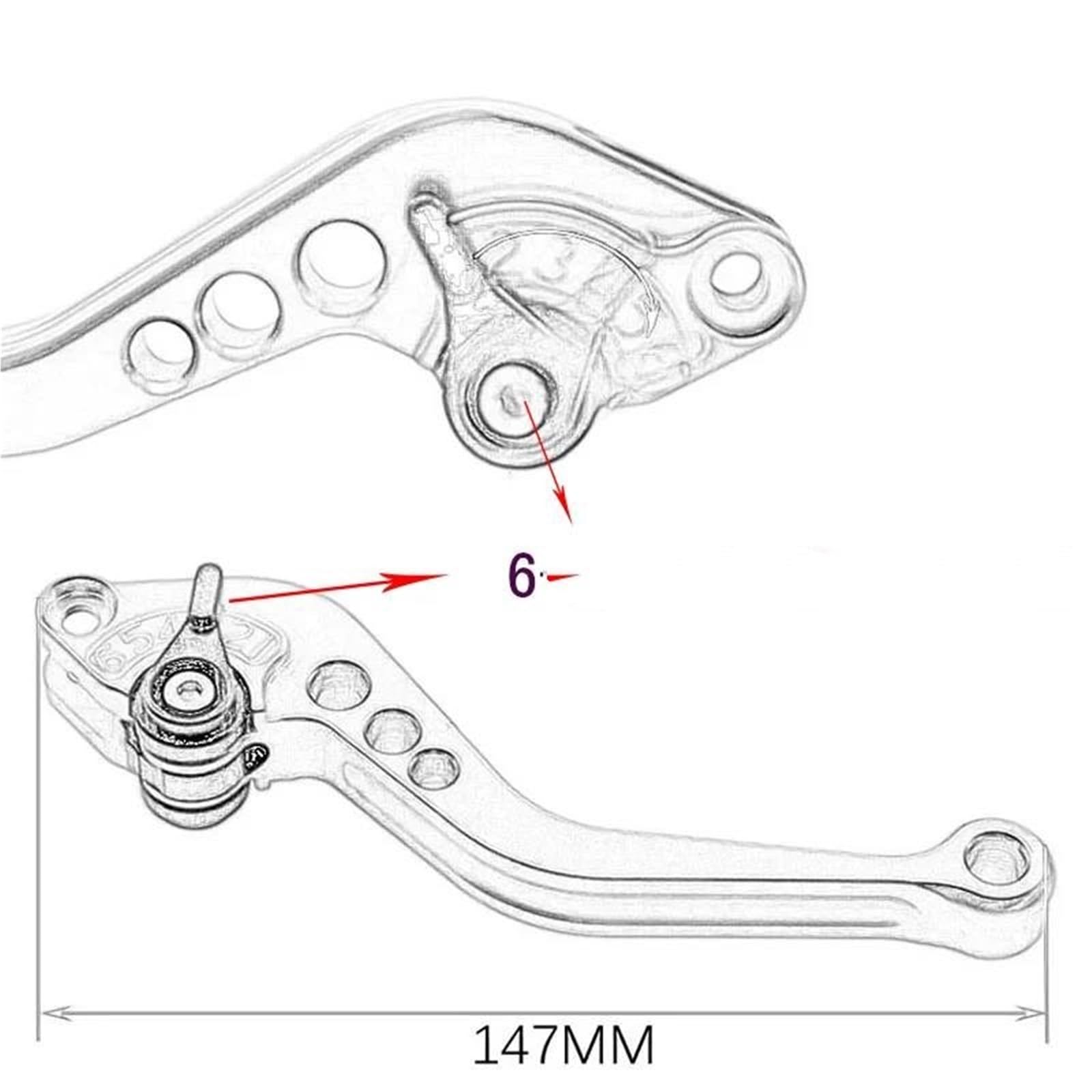 Moto Accessori Leve Freno E Frizione Regolabili Per Moto Per Yamaha NMAX150 NMAX125 NMAX 125 150 2015-2025. Manubrio In Alluminio Leva Del Freno E Della Frizione