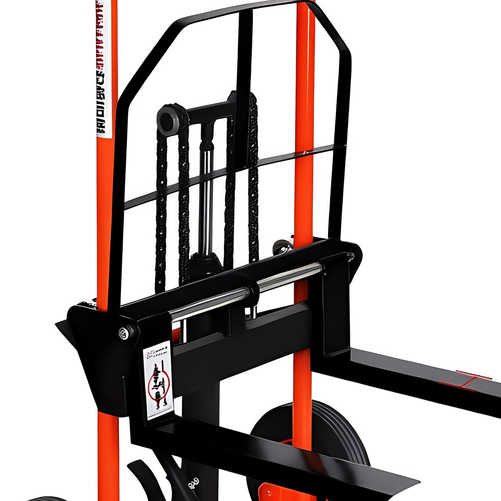 Transpallet manuale regolabile del carrello elevatore, impilatore idraulico di capacità 200kg per il magazzino ed il sollevamento pesante, soluzione durevole ed efficiente di caricamento