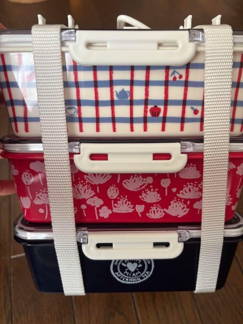 アフタヌーンティー 3段ランチボックス 保冷バッグセット グッズ 廃番 アフタヌーンティー 3段ランチボックス 保冷バッグセット グッズ 廃番