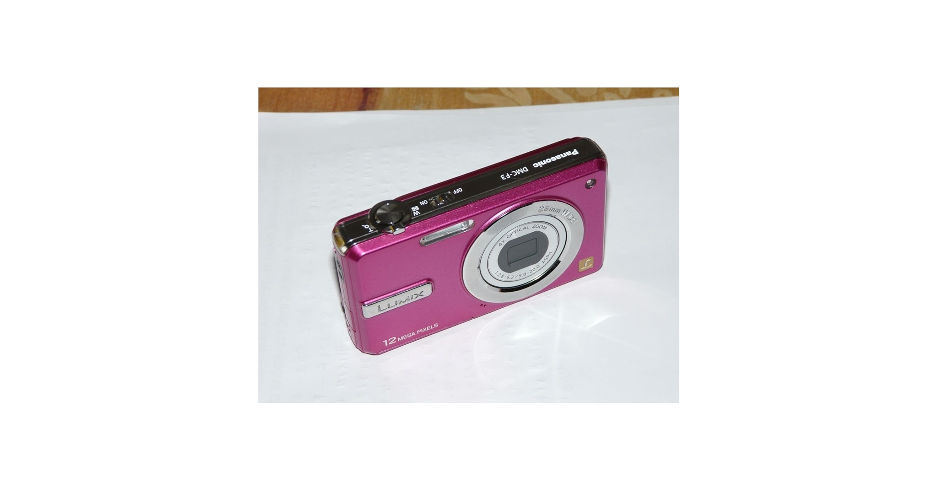 Panasonic LUMIX DMC-FX30 ピンク Panasonic LUMIX DMC-FX30 デジタルカメラ ピンク 完動品