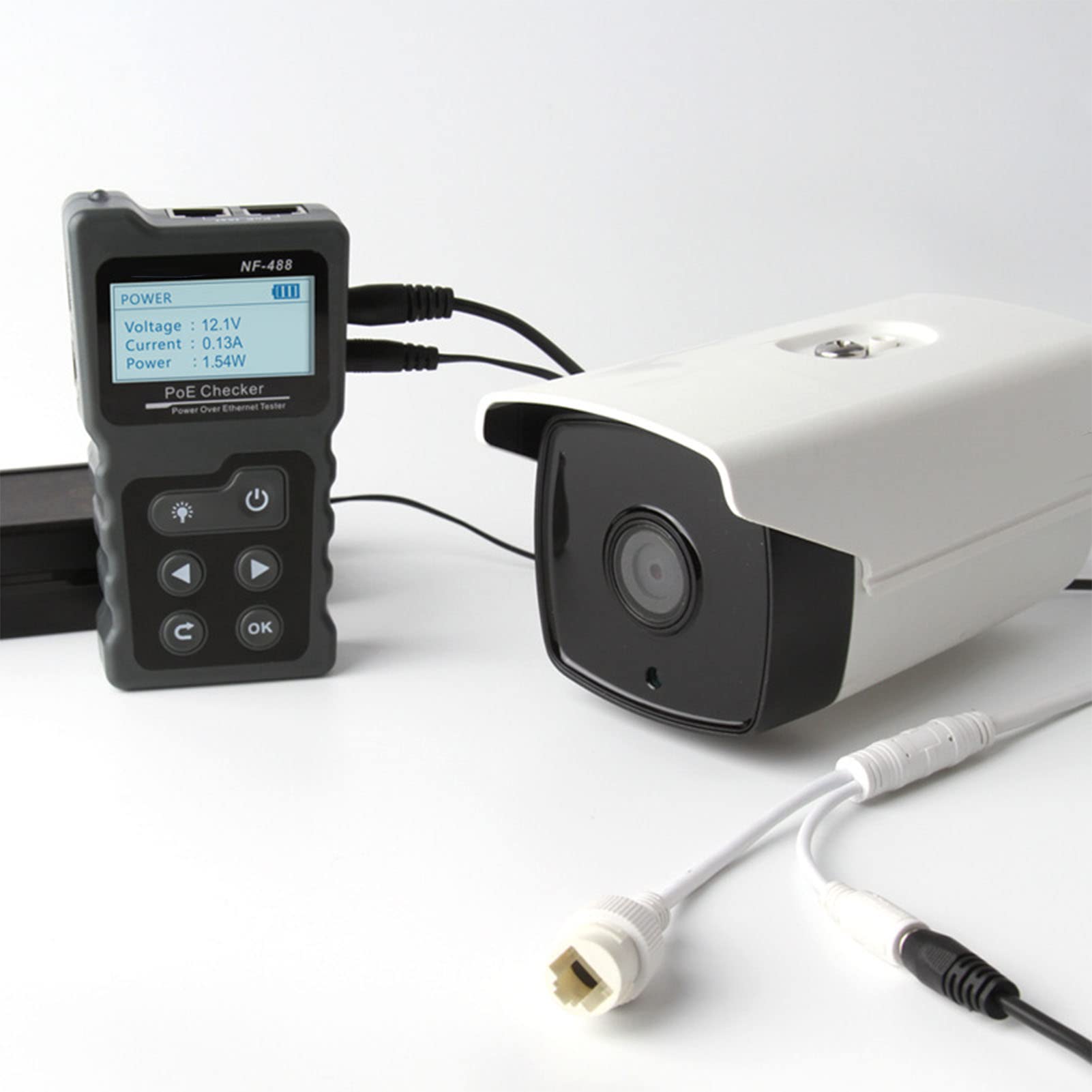 Tester POE do Sieci, Automatyczna Identyfikacja, dla CAT5 CAT6