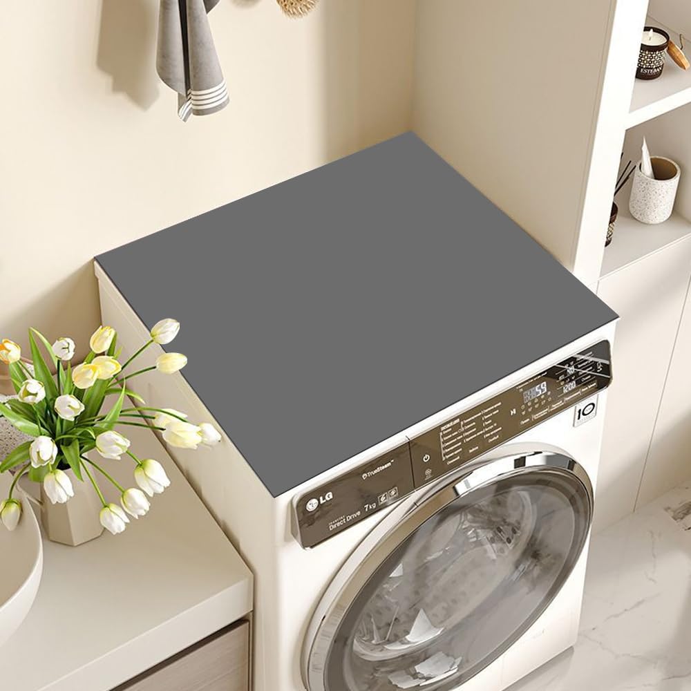 Tapis Antidérapant Pour Lave‑linge 60x60 Cm - Protection Anti‑vibration Et Anti‑poussière