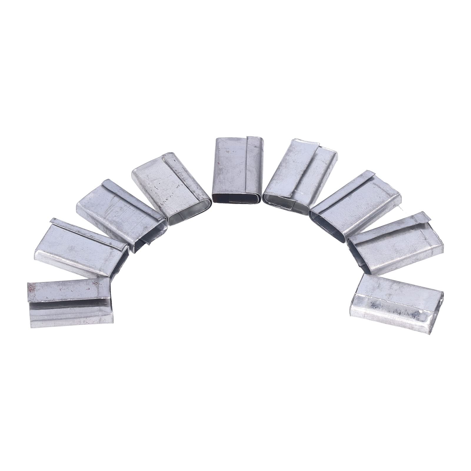 1KG Iron Sheet Strapping, Good Holding Ability, LongLasting Usage, Works with All Combination Tools, Compatible with 12-16mm PP Packing Belt, Packaging Strapping Seals