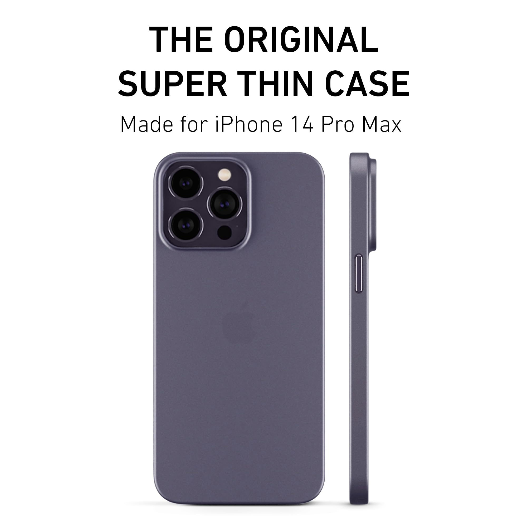 Amazon.com: PEEL Super Thin Case for iPhone 14 Pro Max (Deep