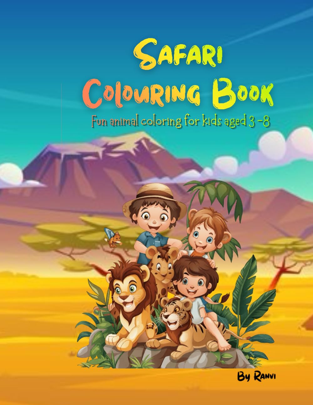 SAFARI COLOURING BOOK