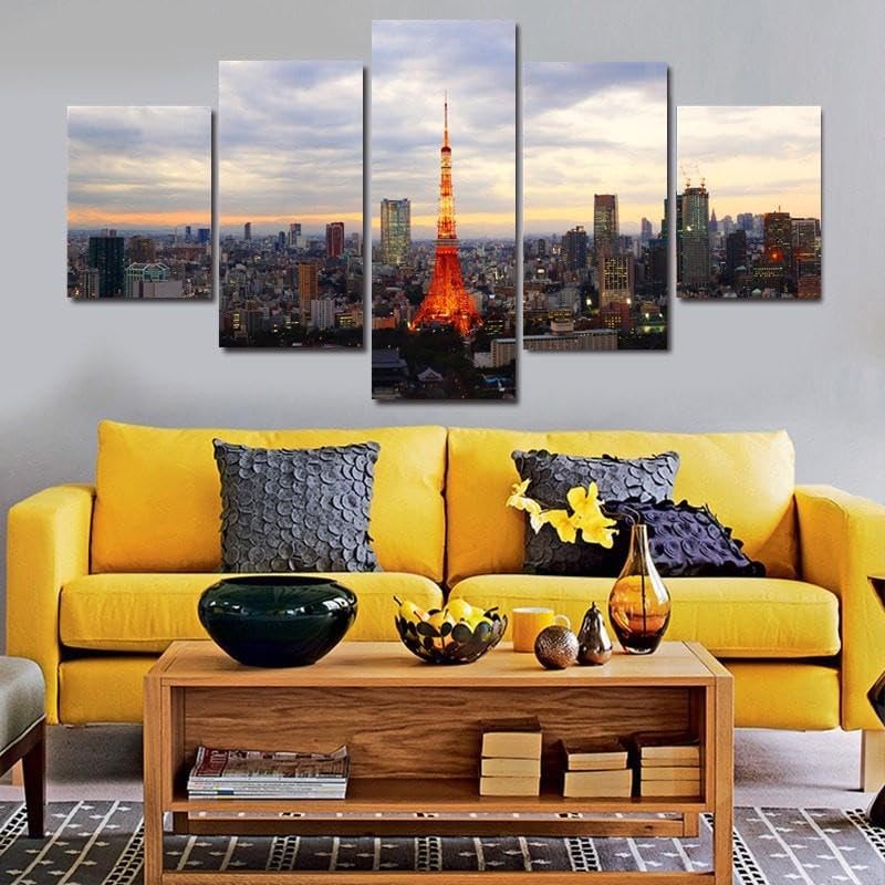 Tableau de Tokyo paysage Japon nature pour décoration murale de cuisine