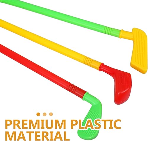 Miniatura 5 de KICHOUSE Juego de 2 juegos de golf para niños y juguetes, trajes para interiores y exteriores, juego entre padres y niñas