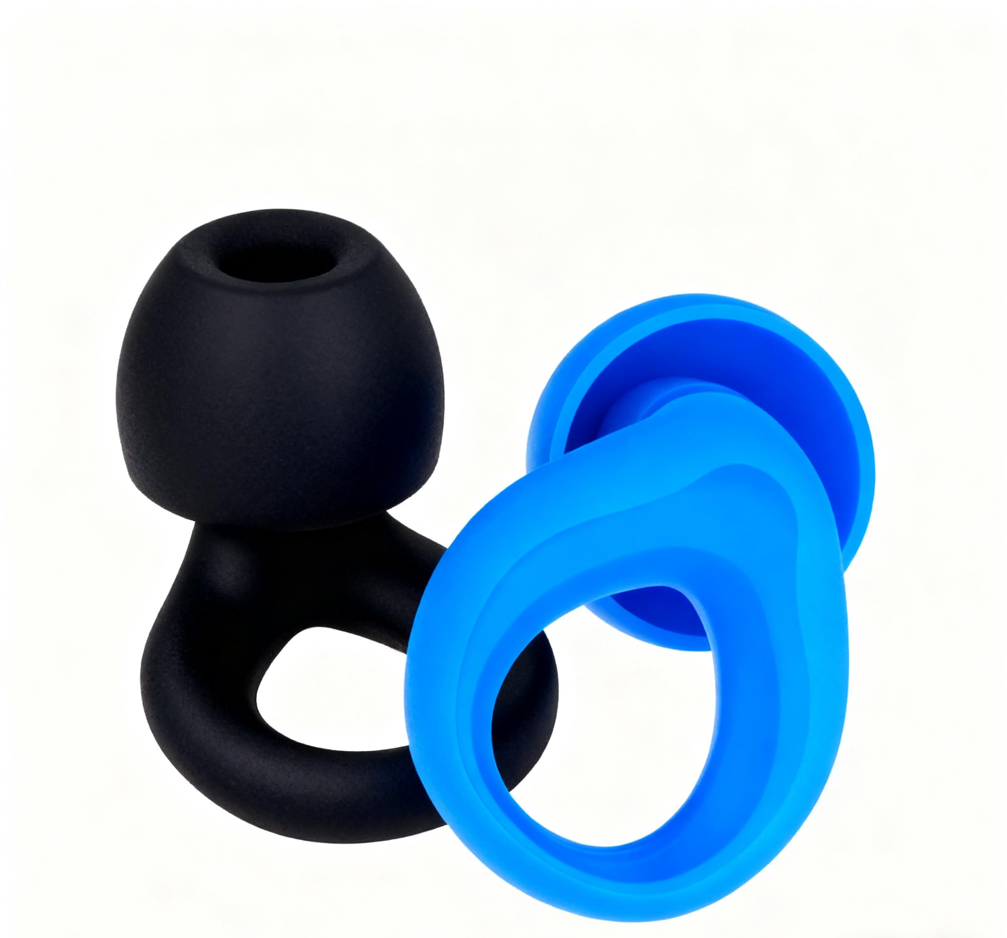 Ear Plugs 30dB Noise Reduction with 2 Accessories, Black Bule