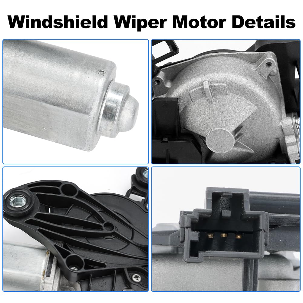 Rear Windshield Wiper Motor Compatible with Ford Escape 2013-2019 Explorer Police Interceptor Utility Lincoln MKC MKT Windshield Wiper Motor Replacement for 40-2105 BB5Z17508B CJ5Z17508B