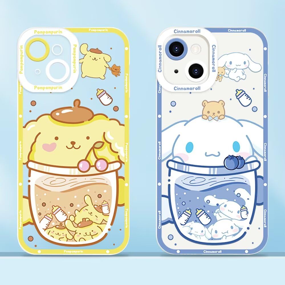 CASETiTY iPhone15ケース ポムポムプリン Amazon.co.jp: ポムポムプリン スマホケース iPhone 15 ケース