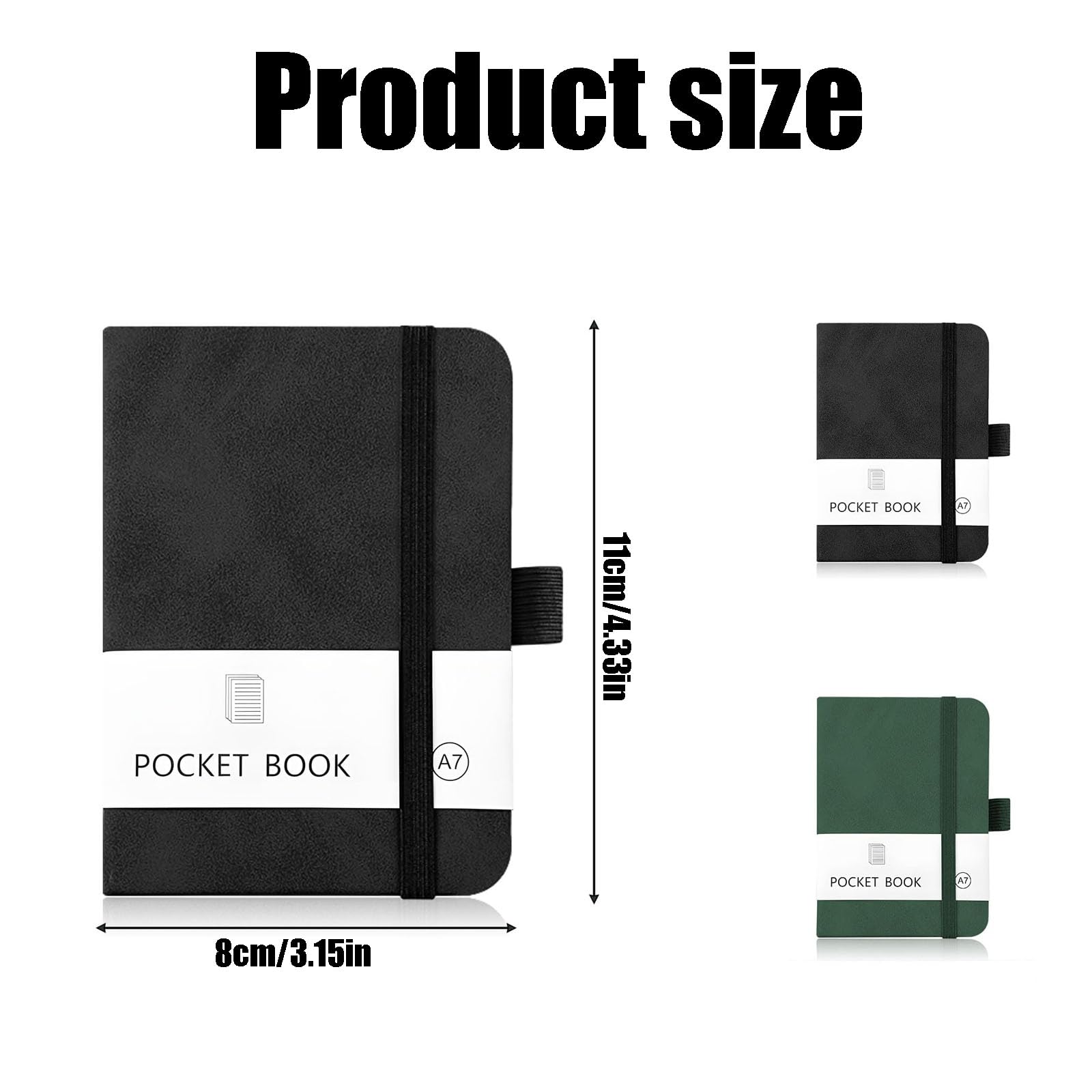 Taccuino A7 25 PCS Mini Taccuino Tascabile a Righe Quaderno per Scuola Lavoro Viaggi