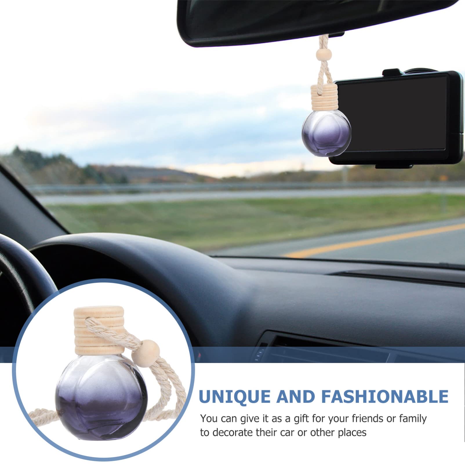 Auto-entlüftungszubehör Diffusor-flasche Auto-parfüm-flasche 20 Stück