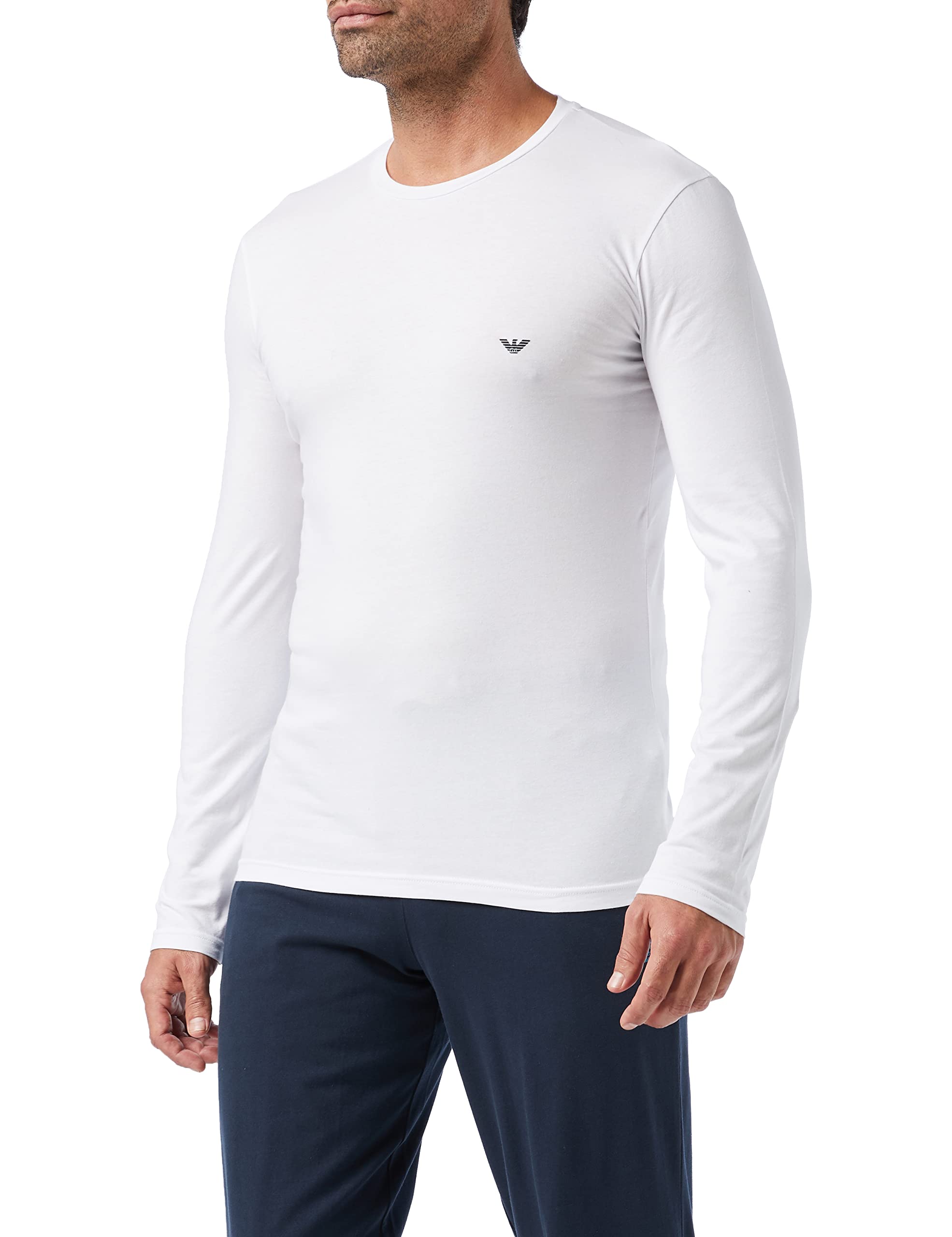 Emporio Armani Uomo Maglietta Basic In Cotone Elasticizzato T-shirt