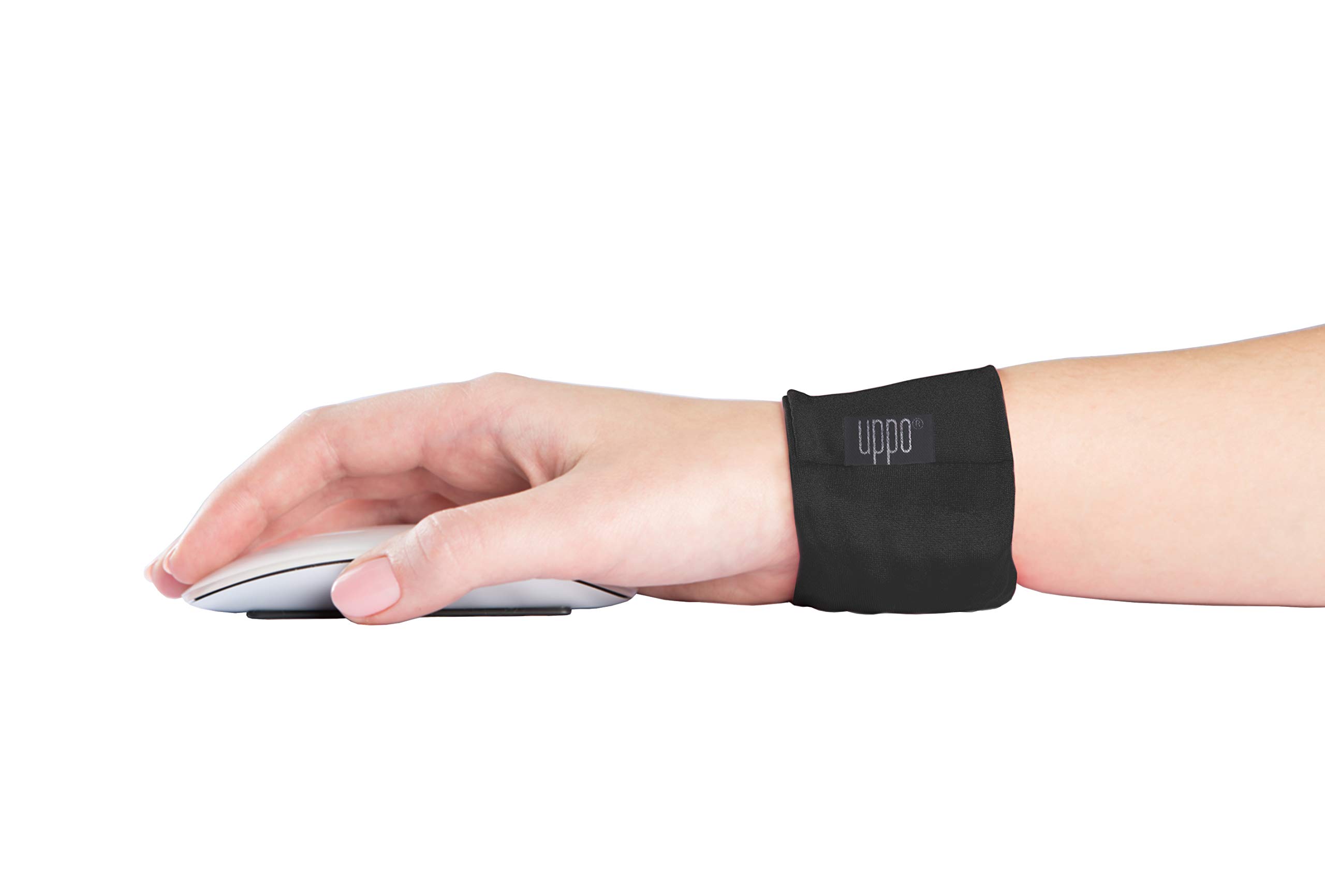 Wrist Rest for Computer and Laptop Users. Ergonomic Wrist