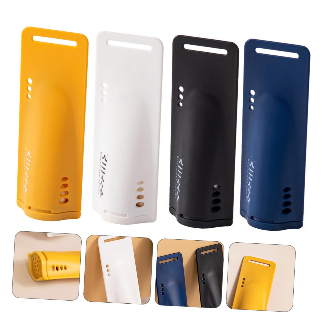 Healeved 8pezzi Deodoranti Per Scarpe Capsule Giallo Blu Bianco Nero Assorbitori Di Umidità Per Scarpe Scarpiera e Viaggi Pratici e Sicuri Per Uso Quotidiano