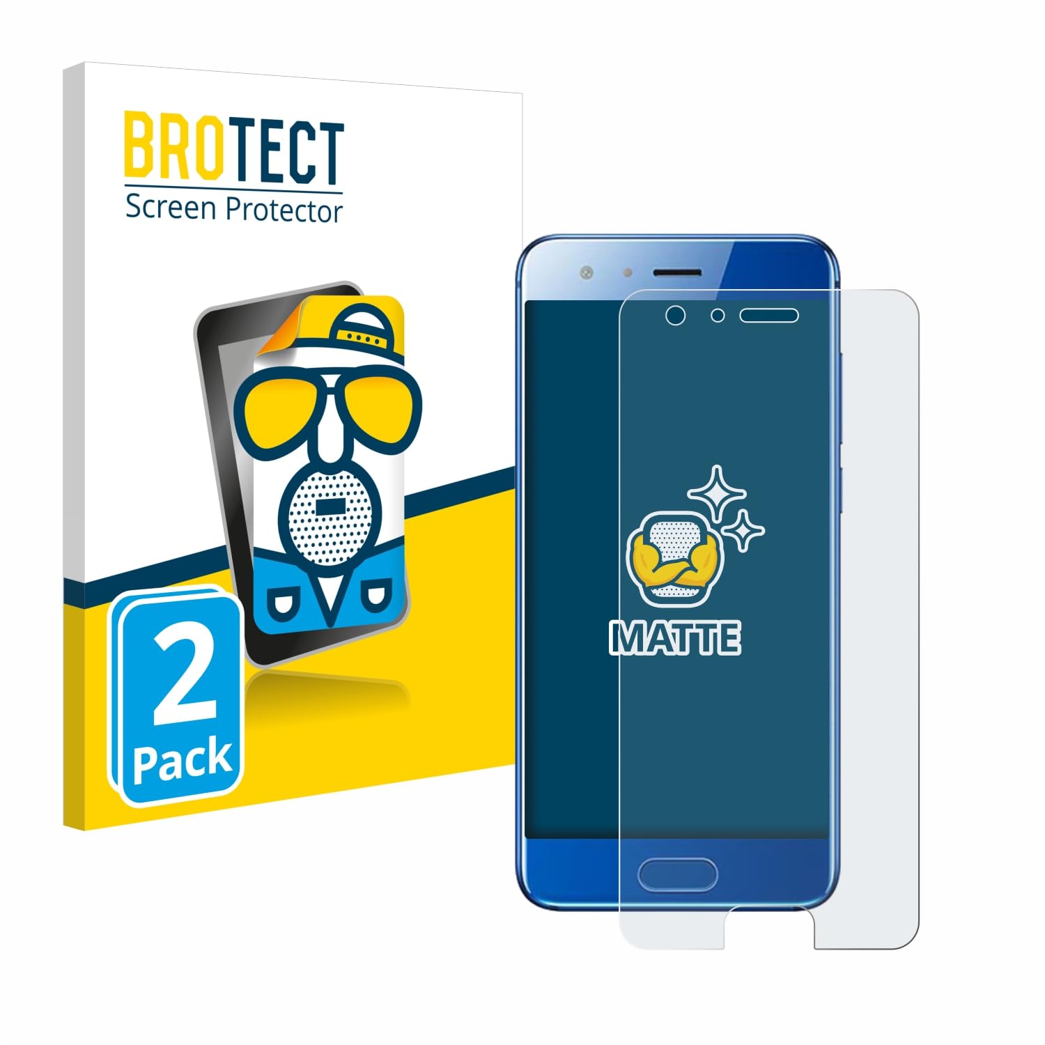 2x Full Cover Opaca Pellicola Protettiva per Honor Magic 5 Pro Curved Proteggi e