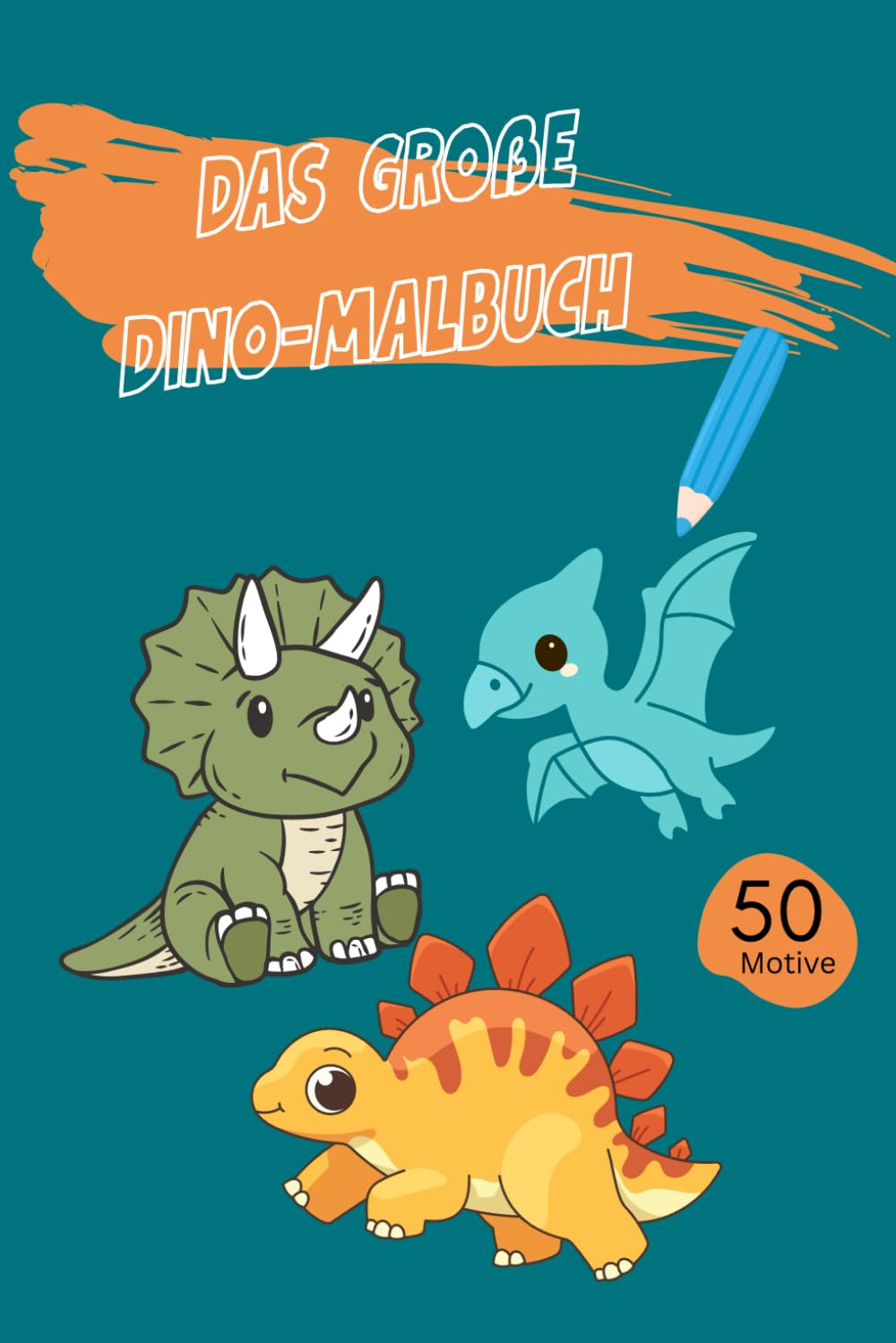 Das große Dino-Malbuch