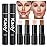 evpct 4 Colors Contour Stick Makeup Set Concealer Stick Cream Contouring Contour Palette Makeup Kit for Beginners Nose Bronzer Stick Liquid Contour Face Highlighter Makeup contorno maquillaje 01+02