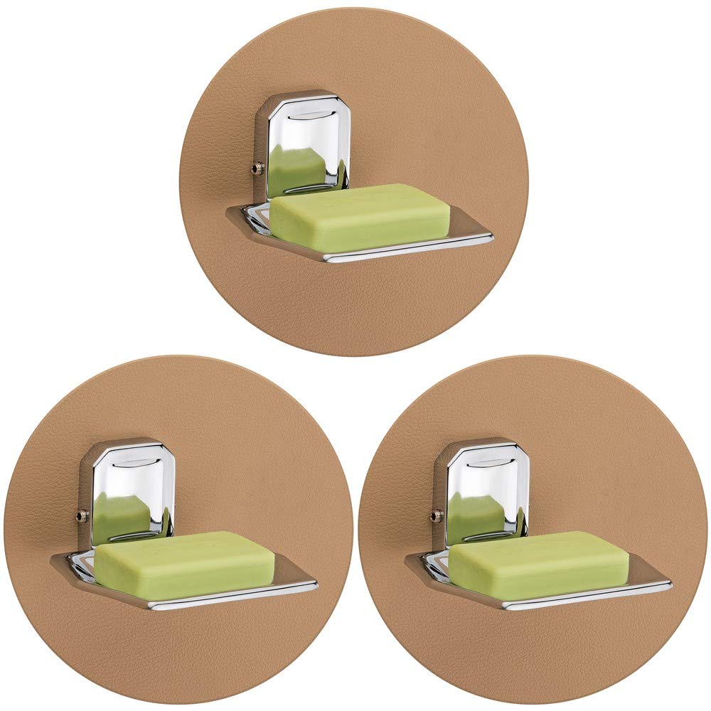Plantex 304 Grade Stainless Steel Soap Dish/Soap Stand/Bathroom Soap Holder/Soap Case Bathroom Accessories Pack of 3, Cute (Chrome) (B088LMJM9W) Amazon Price History, Amazon Price Tracker