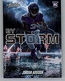 2023 Absolute By Storm #12 Jordan Addison Minnesota Vikings RC Rookie NFL Football Trading Card