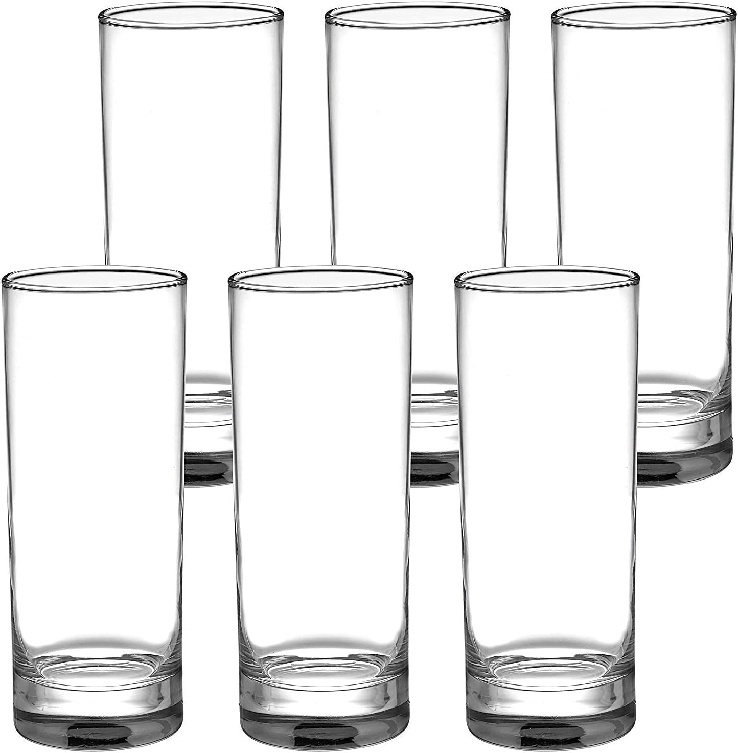 Red-Rubby Premium Water and Juice Glasses Set of 6 and Borosilicate Glass Jug Set Combo,(6 PC Glasses 300ML and 1 Water Jug 1.8 Liter), Transparent, Glass and Jug Set for Dining Table 4