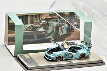 Amazon | 1/64 pgm ポルシェ rwb 930 全開閉 ティファニーブルー