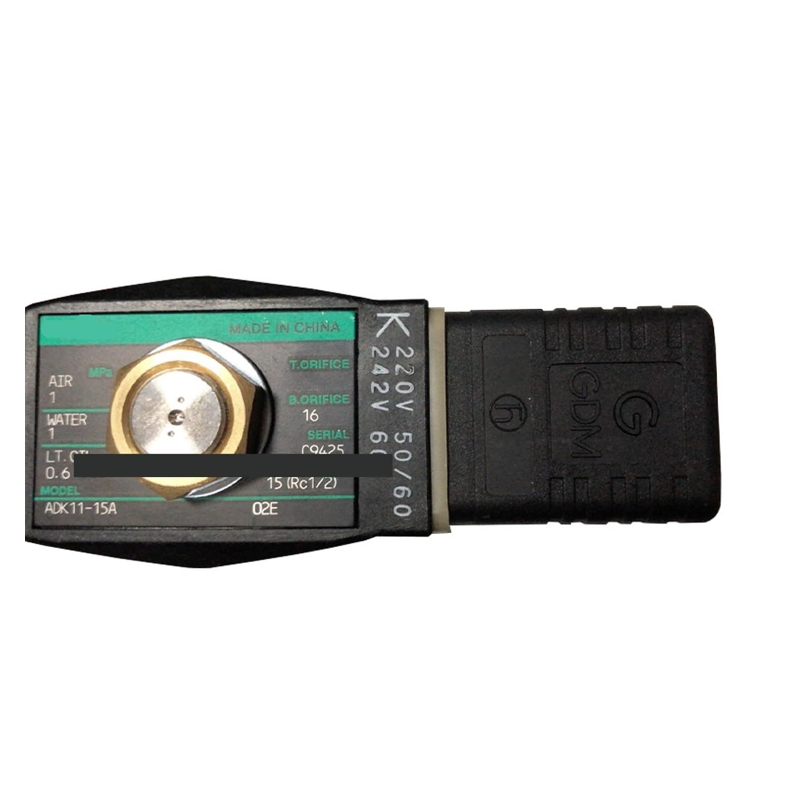 BACYDLPL ADK11-15A-02G-DC24V AC110V AC220V Solenoid Valve(DC24V)