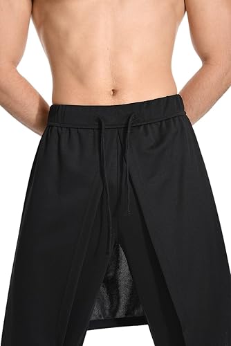 Miniatura 7 de Pantalones vikingos steampunk medievales para adultos, pantalones góticos renacentistas para disfraz de Halloween