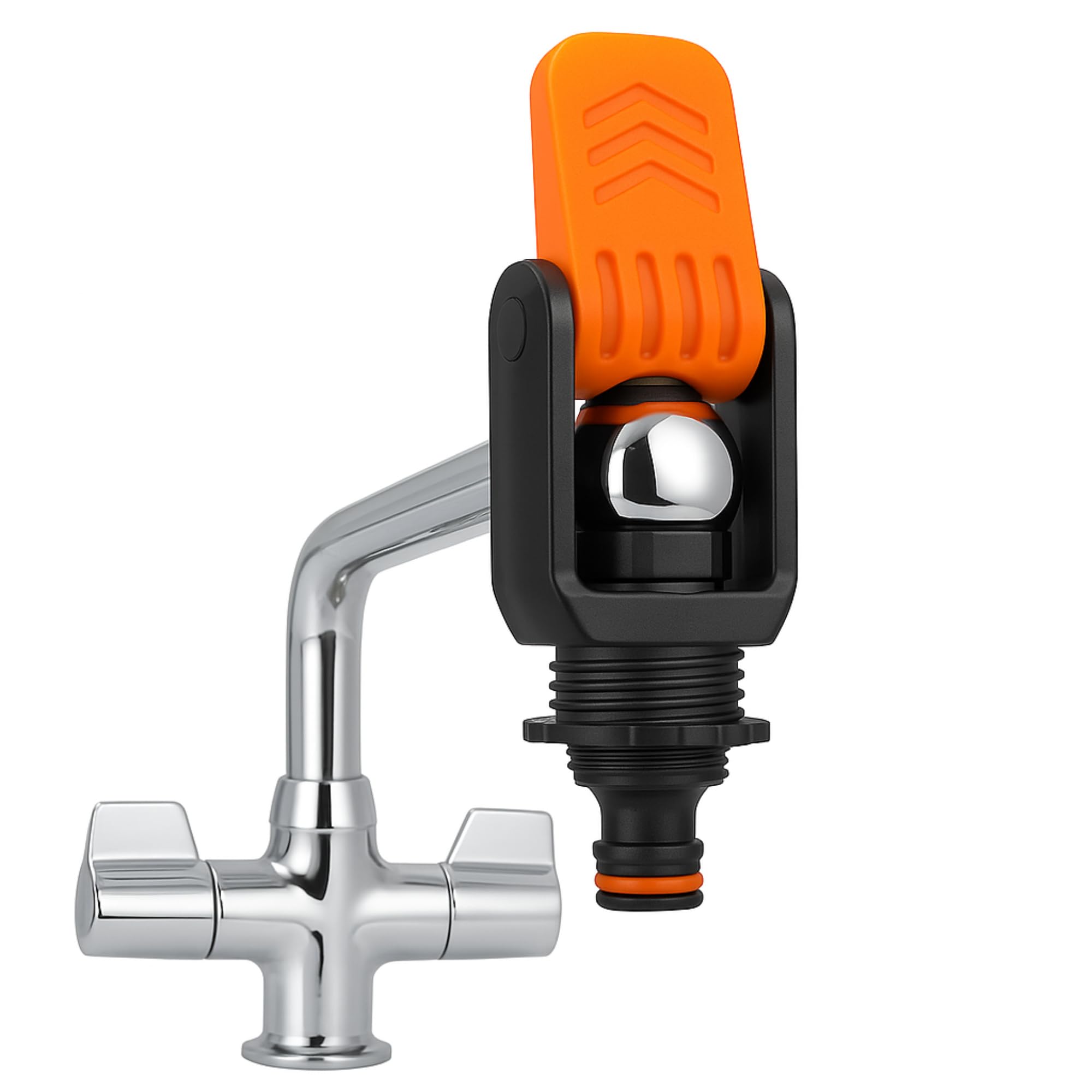 [FIXINGS DIRECT] Updated Kitchen Tap Adaptor – Universal Tap Connector for Hose Pipe, Indoor Tap to Hose Connector UK, Mixer Tap Hose Adapter, Hose Pipe to Fit Kitchen Tap (1)