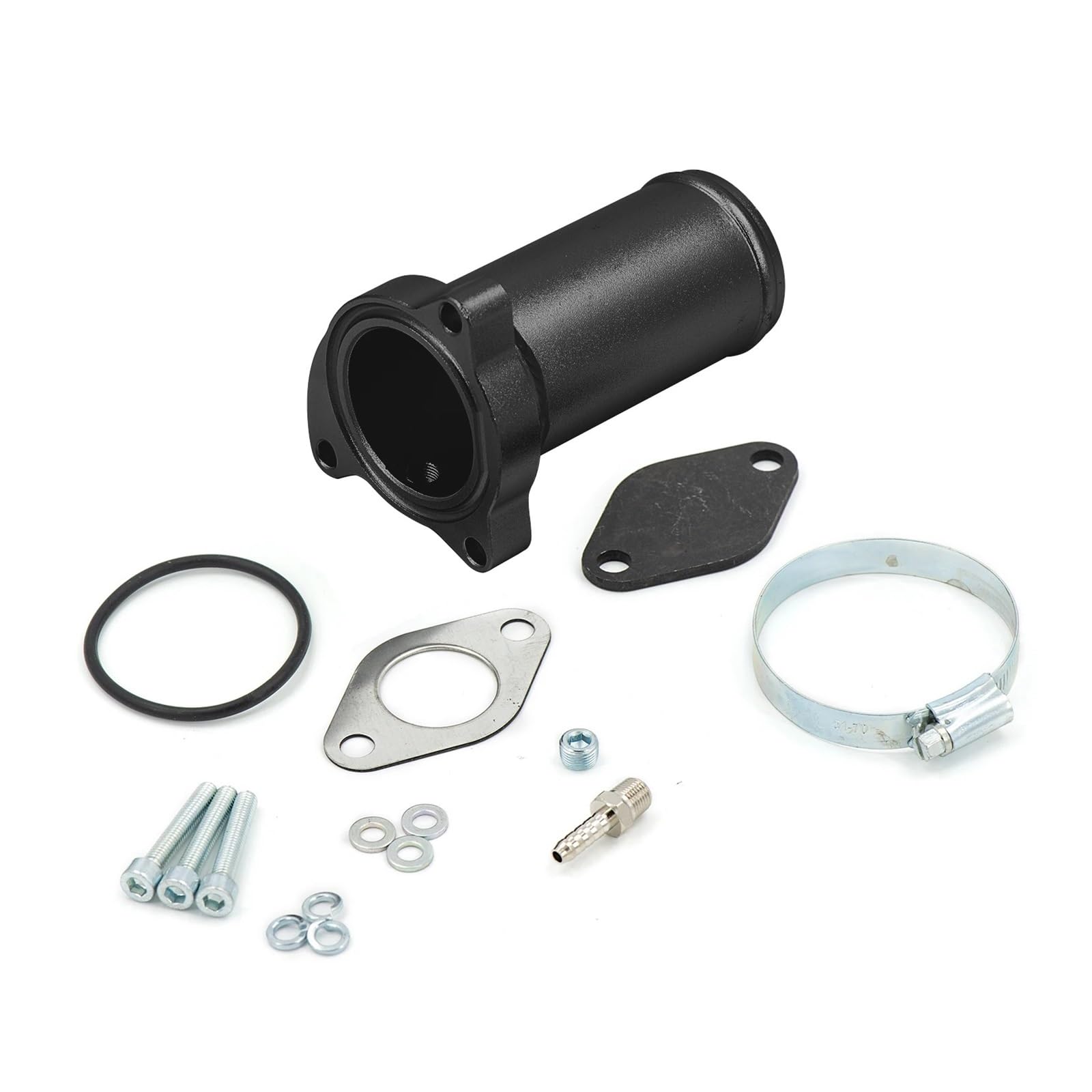Espyn Silver For Skoda For Seat 1.9Tdi Pd75 Pd90 Pd100 50Mm Aluminum Pipe Replace The Oe Valve 038131501A Egr Valve Exaust Gas Recirculation Valve