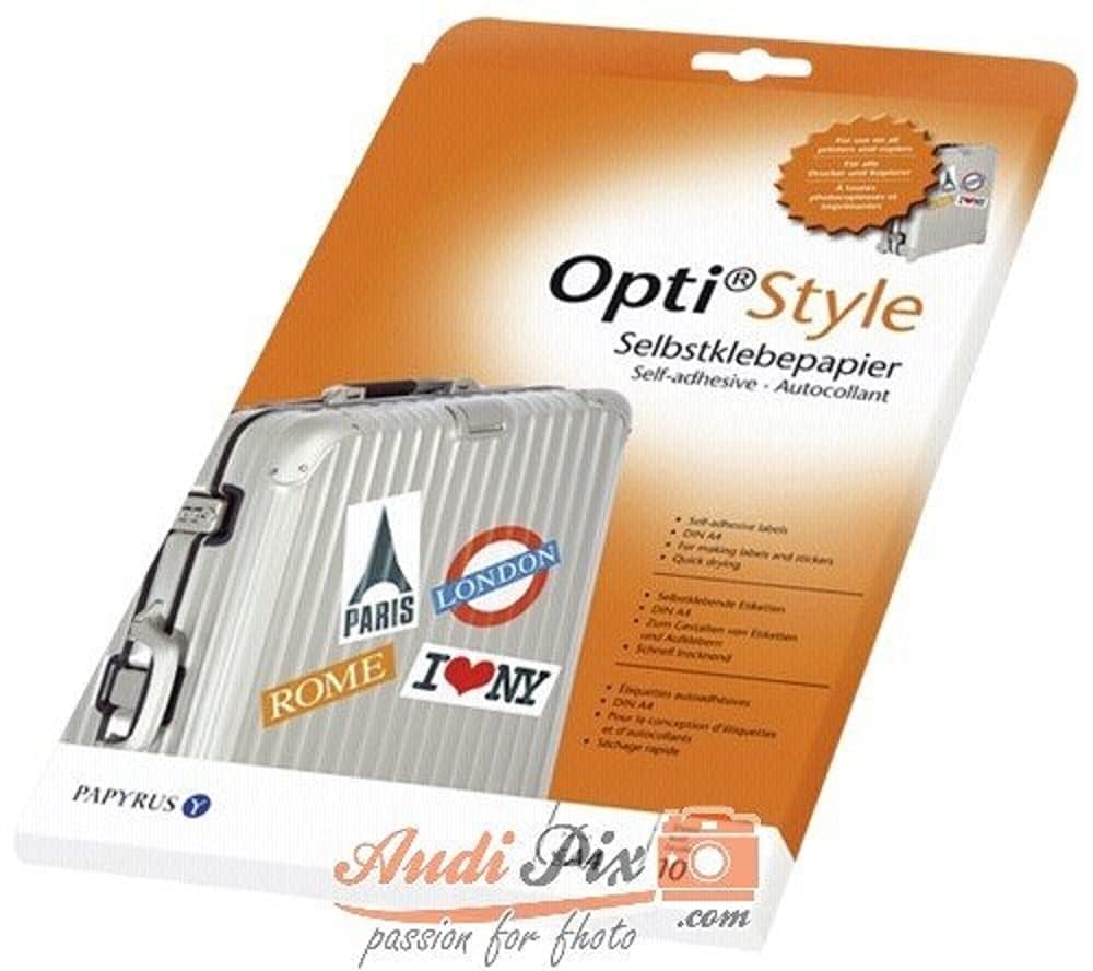 Papyrus 88081990 Self Ebep A4 Sheets Self-Adhesive Opti Style Labels