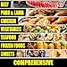 Air Fryer Cooking Times Chart Magnet - Extra Large Easy to Read Airfryer Magnetic Cheat Sheet - Healthy Airfryers Cookbook Accessory Liners Food Kitchen Conversion - Air Fryer Oven Accessories (Grey)