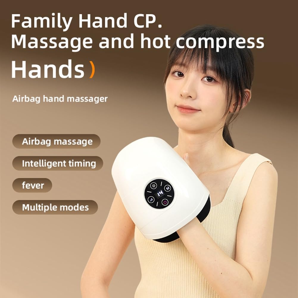 Handwärme-Kompressionsmassagegerät Elektrischer Luftdruck-Handmassager Zur Linderung Von Fingergelenkschmerzen bei Arthritis