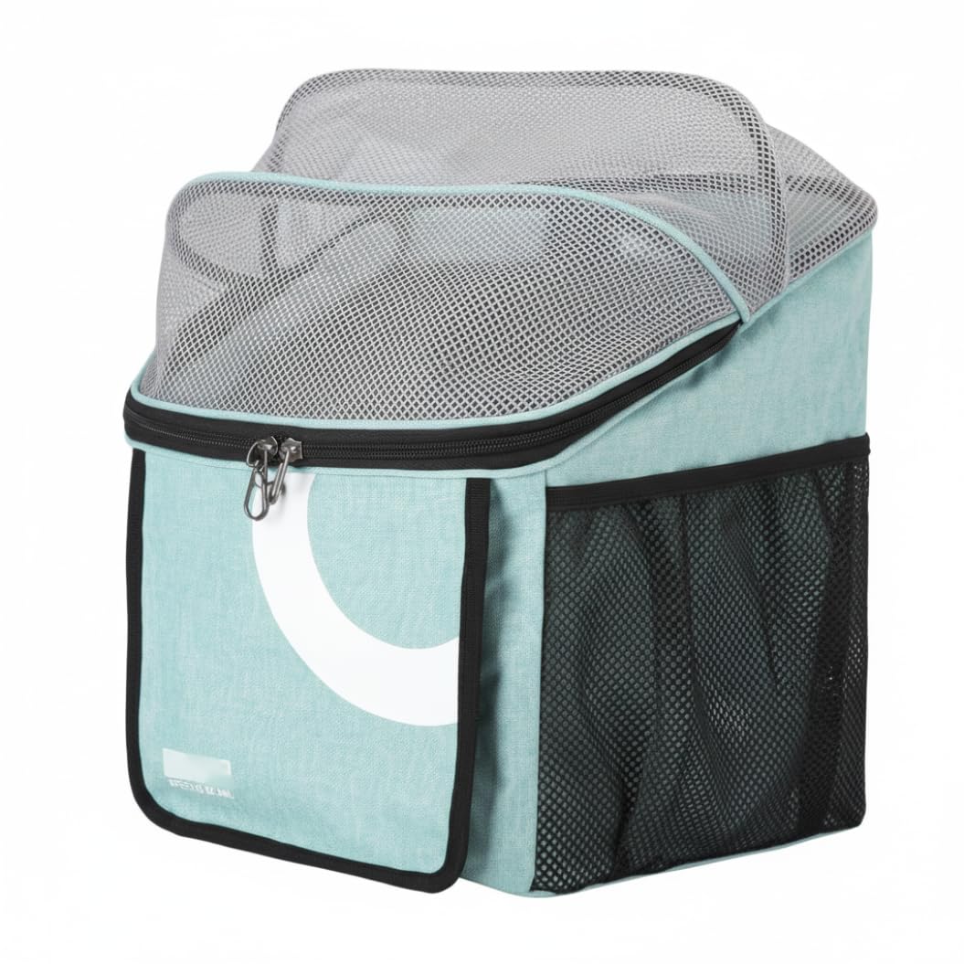 Panier de vélo arrière bleu 4 en 1 douillet pour votre compagnon