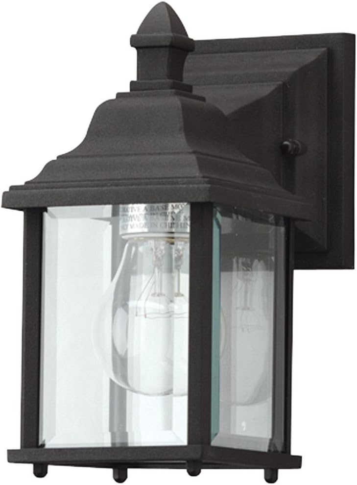 Dolan Designs 930-50 Charleston - One Light Outdoor Wall Mount, Black Finish