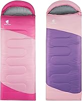 Vista 8 de GEERTOP Backpacking Sleeping Bag for Camping, Lightweight Sleeping Bags for Adults Kids Summer Warm Cold Weather Hiking Travel