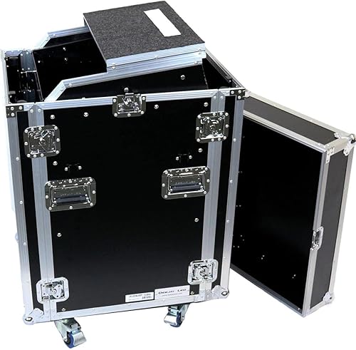 Miniatura 3 de DEEJAYLED 11U Slant Mixer Rack 16U VER (TBH11M16UCT2LT)