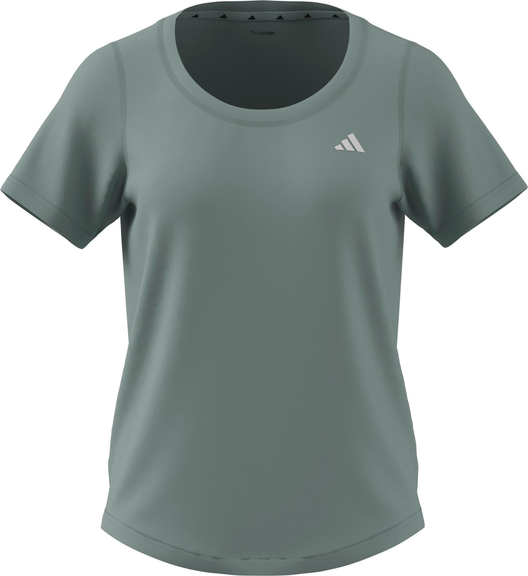 adidas Women's Workout Essentials T-Shirt mit tiefem Ausschnitt