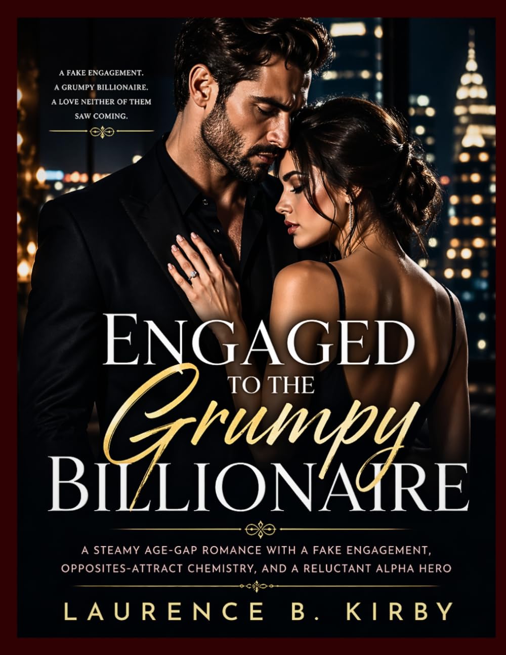 Engaged to the Grumpy Billionaire: A Steamy Age-Gap Romance with a Fake Engagement, Opposites-Attract Chemistry, and a Reluctant Alpha Hero