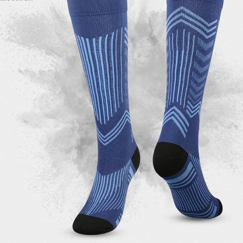 Cycling Compression Socks Outdoor Running Men's Women's Long Stockings